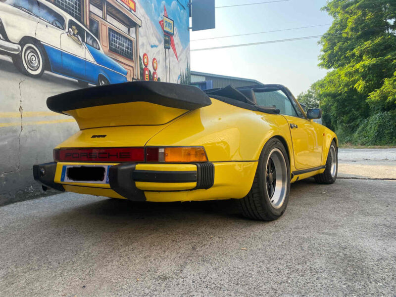 PORSCHE 911 CABRIOLET TURBO LOOK REPRISE POSSIBLE