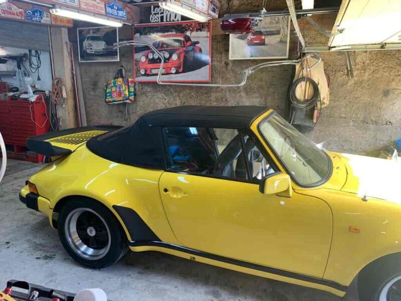 PORSCHE 911 CABRIOLET TURBO LOOK REPRISE POSSIBLE