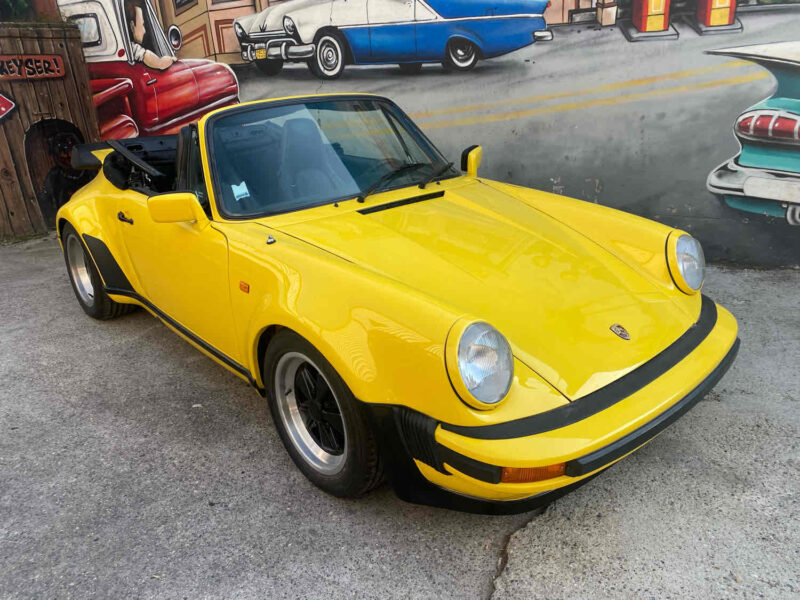PORSCHE 911 CABRIOLET TURBO LOOK REPRISE POSSIBLE
