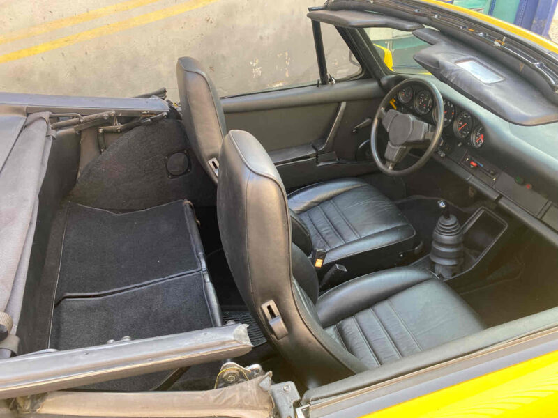 PORSCHE 911 CABRIOLET TURBO LOOK REPRISE POSSIBLE