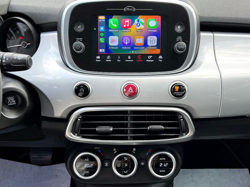 FIAT 500X PHASE 2 CROSS CLUB 1.3 150 BOITE AUTO CUIR TOIT OUVRANT CAMERA APPLE CARPLAY - Garantie1an