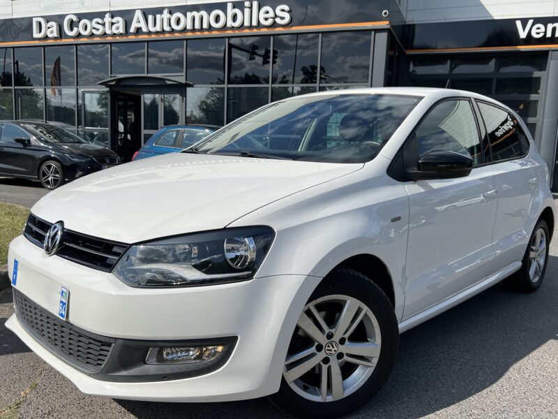 VOLKSWAGEN POLO V 5 MATCH 1.2 60 Cv 1ERE MAIN / 5 PORTES CRIT AIR 1 - Garantie1an