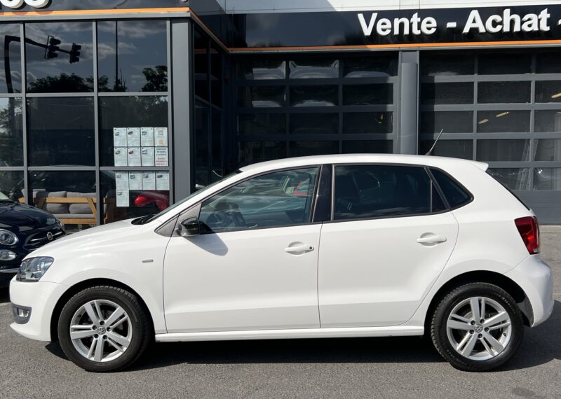 VOLKSWAGEN POLO V 5 MATCH 1.2 60 Cv 1ERE MAIN / 5 PORTES CRIT AIR 1 - Garantie1an