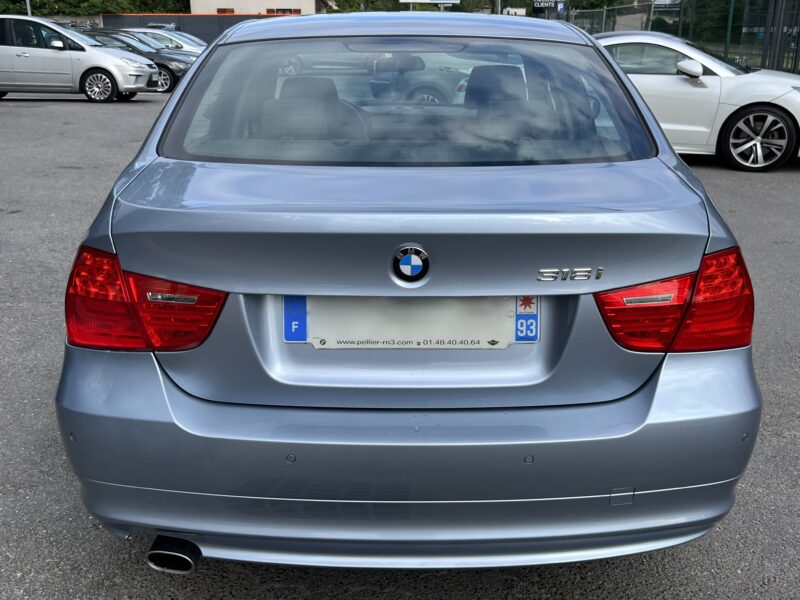 BMW SERIE 3 E90 PHASE 2 LCI 318i 2.0 143 Cv EDITION LUXE / BOITE AUTO CUIR CRIT AIR 1 - Garantie1an