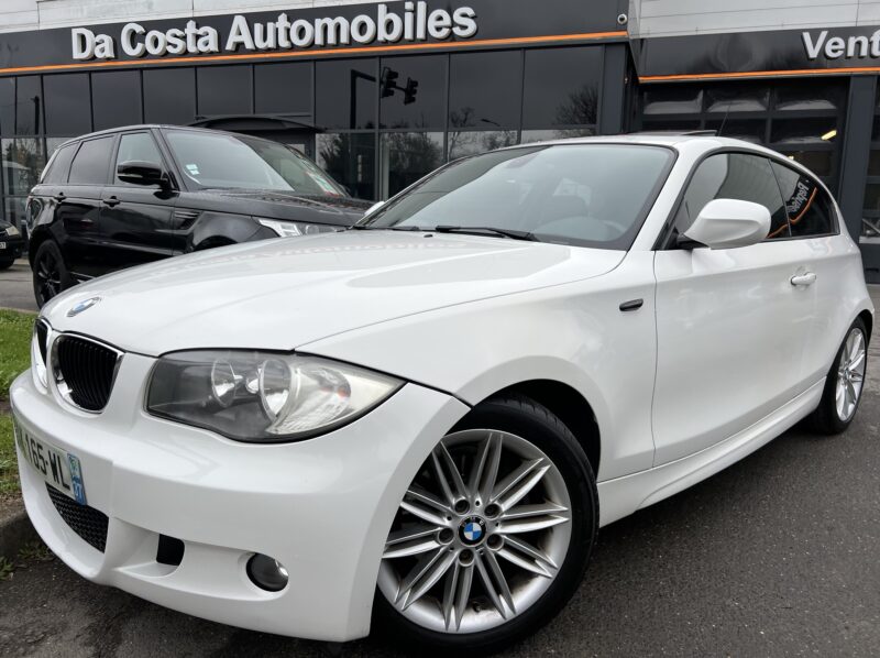 BMW SERIE 1 E81 118D PACK M SPORT 2.0 143 Cv TOIT OUVRANT / ORIGINE FRANCE - Garantie1an