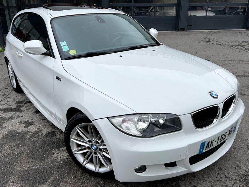 BMW SERIE 1 E81 118D PACK M SPORT 2.0 143 Cv TOIT OUVRANT / ORIGINE FRANCE - Garantie1an