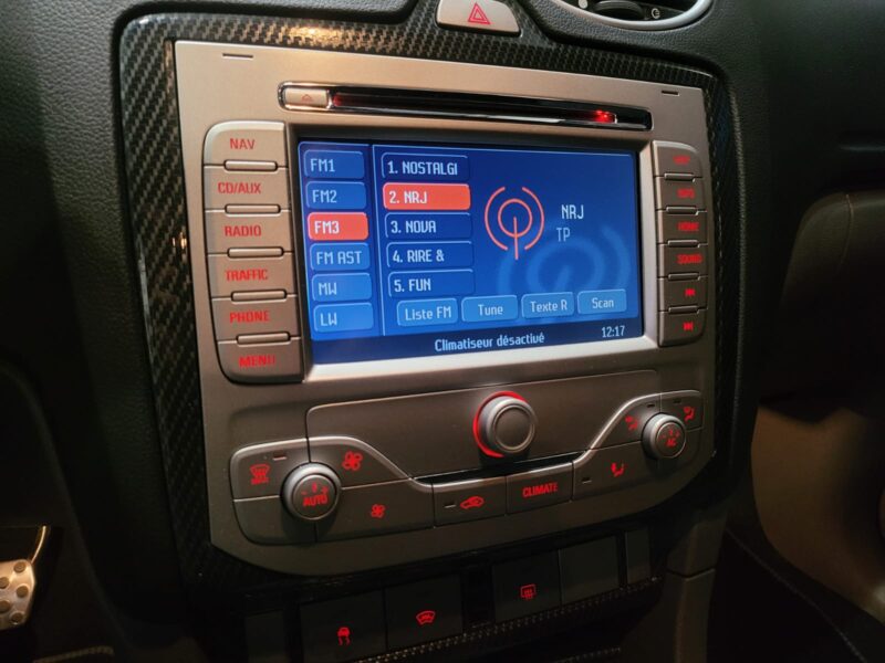 FORD FOCUS II RS 2.5 TURBO 305CV BVM6 3P // SIEGES BAQUET/SUIVI FORD/FACTURES D'ENTRETIEN