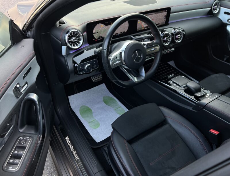 MERCEDES CLA AMG LINE 200 CDI 2.0 150 Cv BVA8 GRIS MAT / TOIT OUVRANT GRAND ECRAN GPS - Garantie1an