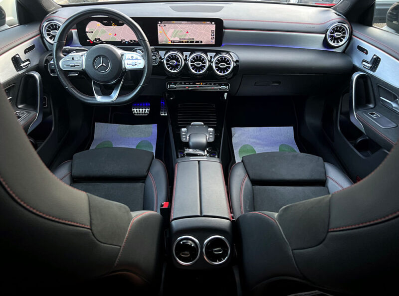 MERCEDES CLA AMG LINE 200 CDI 2.0 150 Cv BVA8 GRIS MAT / TOIT OUVRANT GRAND ECRAN GPS - Garantie1an