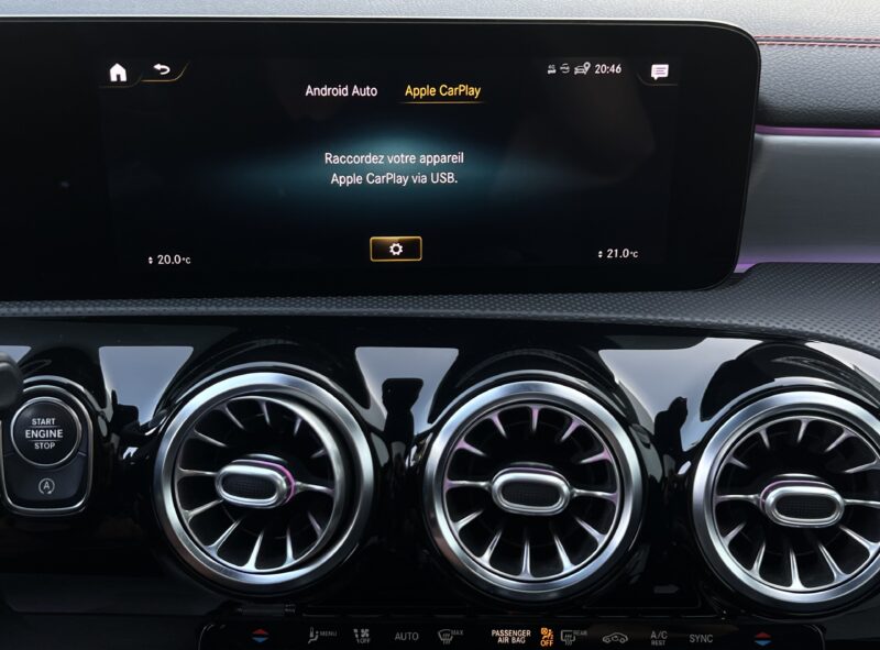 MERCEDES CLA AMG LINE 200 CDI 2.0 150 Cv BVA8 GRIS MAT / TOIT OUVRANT GRAND ECRAN GPS - Garantie1an