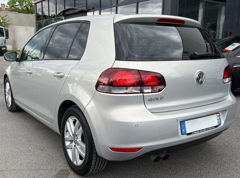VOLKSWAGEN GOLF 6 VI 1.6 TDI 90 Cv 76 900 Kms / GPS BLUETOOTH CRIT AIR 2 ORIGINE FRANCE Garantie1an
