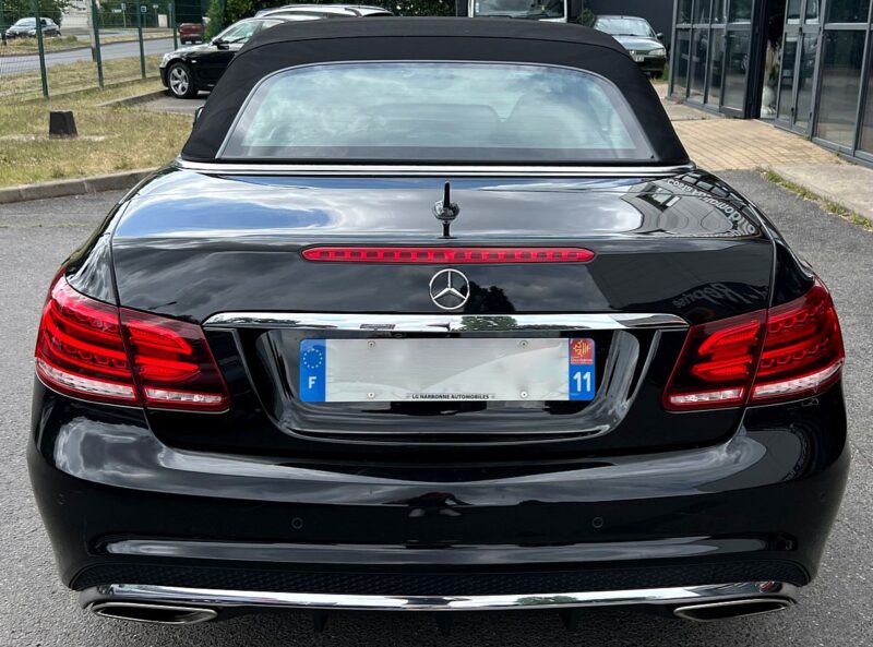 MERCEDES-BENZ CLASSE E CABRIOLET 4 IV PHASE 2 220 CDI 2.2 170 Cv AMG / FASCINATION BVA9 Garantie1an
