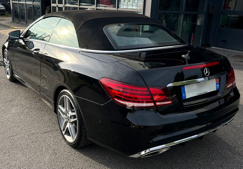 MERCEDES-BENZ CLASSE E CABRIOLET 4 IV PHASE 2 220 CDI 2.2 170 Cv AMG / FASCINATION BVA9 Garantie1an
