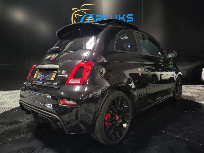 FIAT 500 ABARTH 595 Competizione 1.4 T-Jet 180cv Dualogic 3p // TOIT OUVRANT/BLUETOOTH/RADAR-AR
