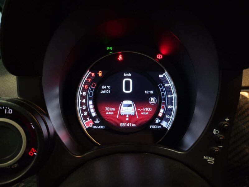 FIAT 500 ABARTH 595 Competizione 1.4 T-Jet 180cv Dualogic 3p // TOIT OUVRANT/BLUETOOTH/RADAR-AR