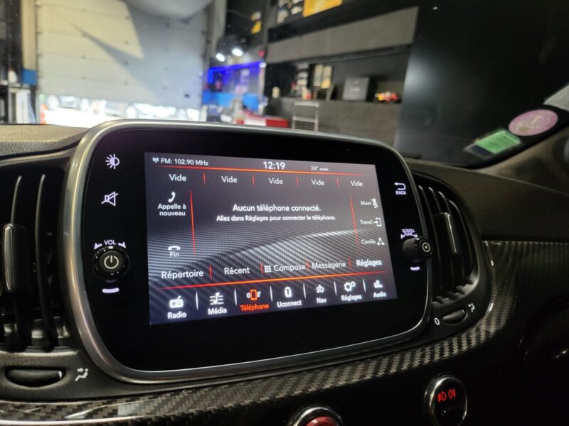 FIAT 500 ABARTH 595 Competizione 1.4 T-Jet 180cv Dualogic 3p // TOIT OUVRANT/BLUETOOTH/RADAR-AR