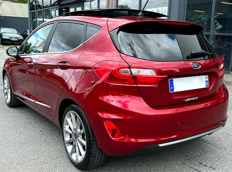 FORD FIESTA 7 VII VIGNALE 1.5 TDCI 120 Cv 1ERE MAIN / FULL OPTIONS CARPLAY T. OUVRANT - Garantie1an