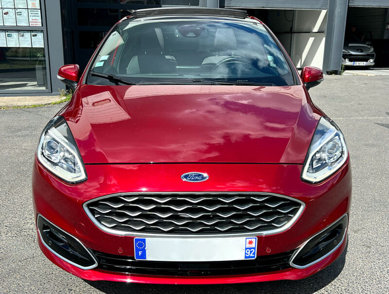 FORD FIESTA 7 VII VIGNALE 1.5 TDCI 120 Cv 1ERE MAIN / FULL OPTIONS CARPLAY T. OUVRANT - Garantie1an