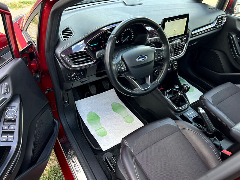 FORD FIESTA 7 VII VIGNALE 1.5 TDCI 120 Cv 1ERE MAIN / FULL OPTIONS CARPLAY T. OUVRANT - Garantie1an