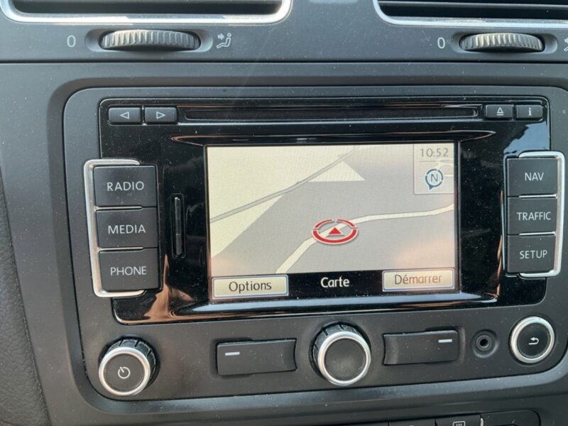 VOLKSWAGEN GOLF 6 VI CARAT 1.4 TSI 122 Cv 1ERE MAIN / BOITE AUTO CUIR GPS CRIT AIR 1 - Garantie1an