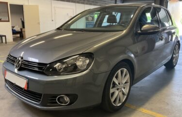 VOLKSWAGEN GOLF 6 VI CARAT 1.4 TSI 122 Cv 1ERE MAIN / BOITE AUTO CUIR GPS CRIT AIR 1 - Garantie1an