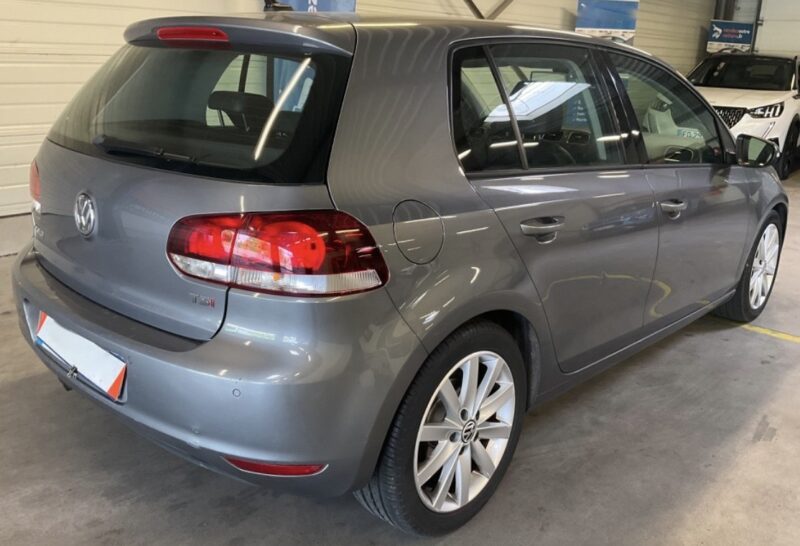 VOLKSWAGEN GOLF 6 VI CARAT 1.4 TSI 122 Cv 1ERE MAIN / BOITE AUTO CUIR GPS CRIT AIR 1 - Garantie1an