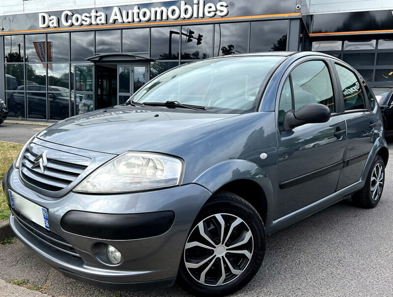 CITROEN C3 EXCLUSIVE 1.4 75 CV CLIMATISATION KIT BLUETOOTH 5 PORTES - Garantie1an