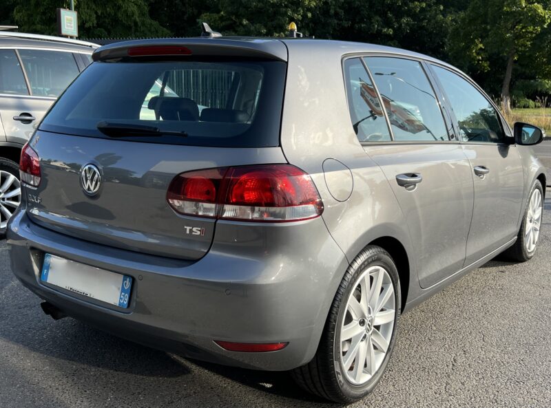 VOLKSWAGEN GOLF 6 VI CARAT 1.4 TSI 122 Cv 1ERE MAIN / BOITE AUTO CUIR GPS CRIT AIR 1 - Garantie1an