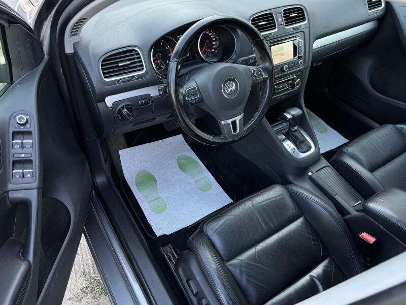 VOLKSWAGEN GOLF 6 VI CARAT 1.4 TSI 122 Cv 1ERE MAIN / BOITE AUTO CUIR GPS CRIT AIR 1 - Garantie1an