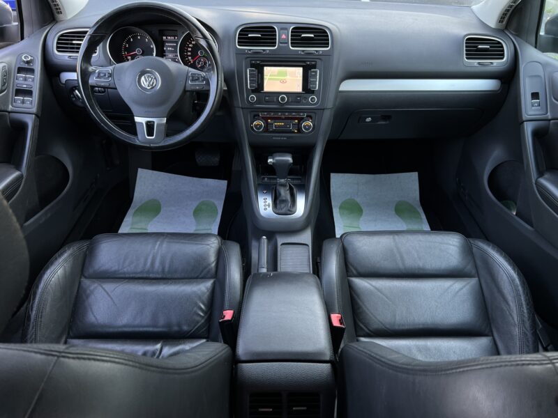 VOLKSWAGEN GOLF 6 VI CARAT 1.4 TSI 122 Cv 1ERE MAIN / BOITE AUTO CUIR GPS CRIT AIR 1 - Garantie1an