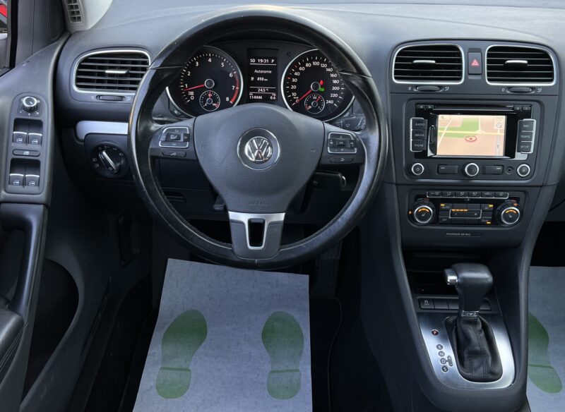 VOLKSWAGEN GOLF 6 VI CARAT 1.4 TSI 122 Cv 1ERE MAIN / BOITE AUTO CUIR GPS CRIT AIR 1 - Garantie1an