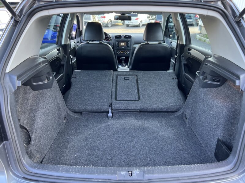 VOLKSWAGEN GOLF 6 VI CARAT 1.4 TSI 122 Cv 1ERE MAIN / BOITE AUTO CUIR GPS CRIT AIR 1 - Garantie1an