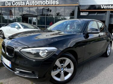 BMW SERIE 1 F20 SPORT 116i 1.6 136 Cv INTERIEUR CUIR ROUGE / 5 PORTES CRIT AIR 1 - Garantie
