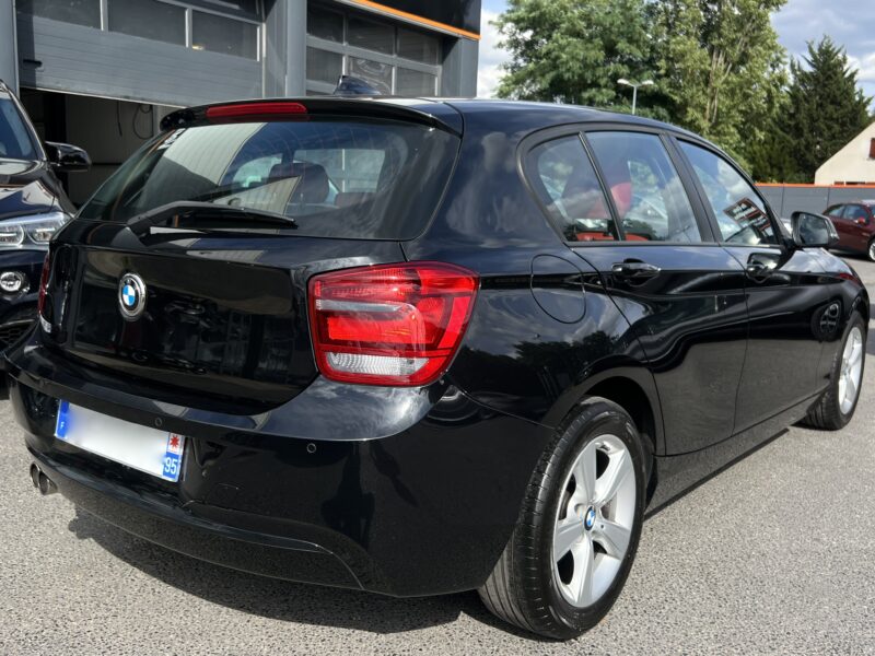 BMW SERIE 1 F20 SPORT 116i 1.6 136 Cv INTERIEUR CUIR ROUGE / 5 PORTES CRIT AIR 1 - Garantie