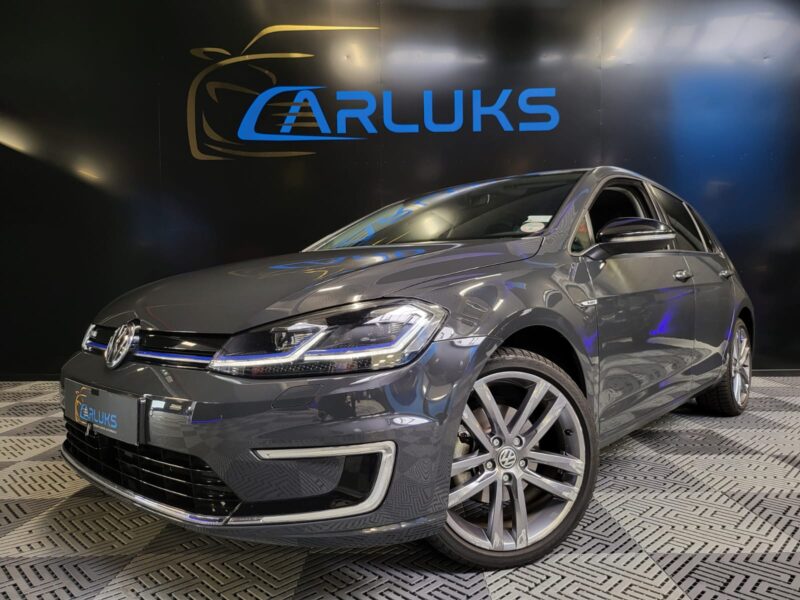 VOLKSWAGEN E-GOLF 136cv VIRTUAL COCKPIT / APPLE CARPLAY / JANTES 18 / SIEGES CHAUFFANTS