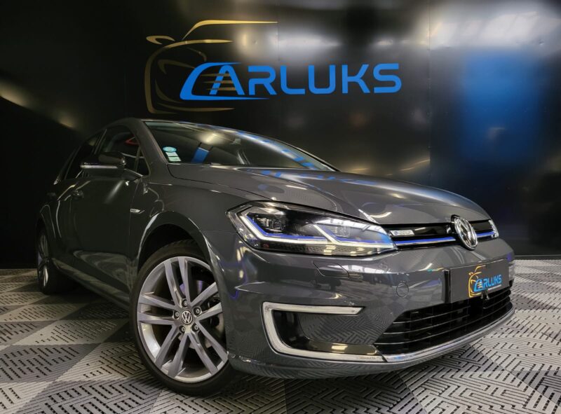 VOLKSWAGEN E-GOLF 136cv VIRTUAL COCKPIT / APPLE CARPLAY / JANTES 18 / SIEGES CHAUFFANTS