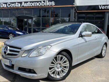 MERCEDES CLASSE E COUPE 4 IV 250 CDI 2.2 BLUEEFFICIENCY 204 CV TOIT OUVRANT CUIR GPS - Garantie1an