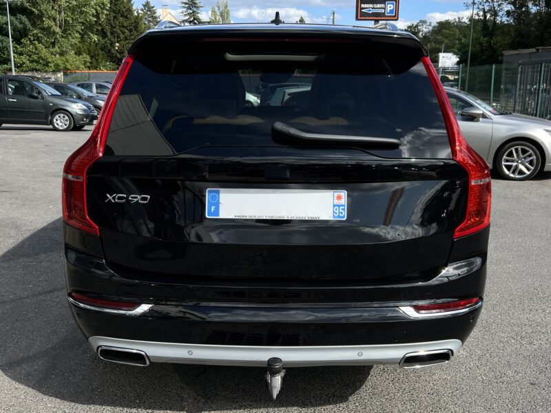 VOLVO XC90 II D5 2.0 225 Cv INSCRIPTION LUXE / 7 PLACES 4x4 1ERE MAIN 44 100 Kms - Garantie1an
