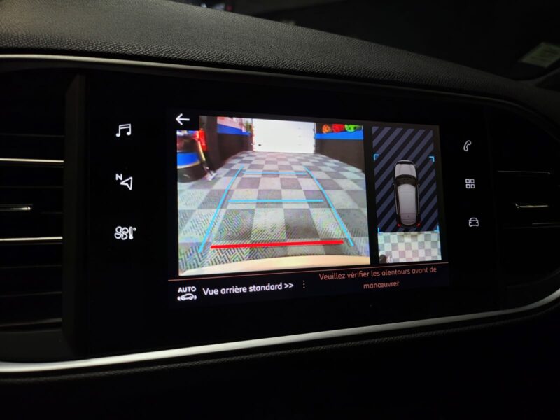 PEUGEOT 308 1.2 130cv GT LINE Black Edition , Caméra 360 , AppleCarplay 