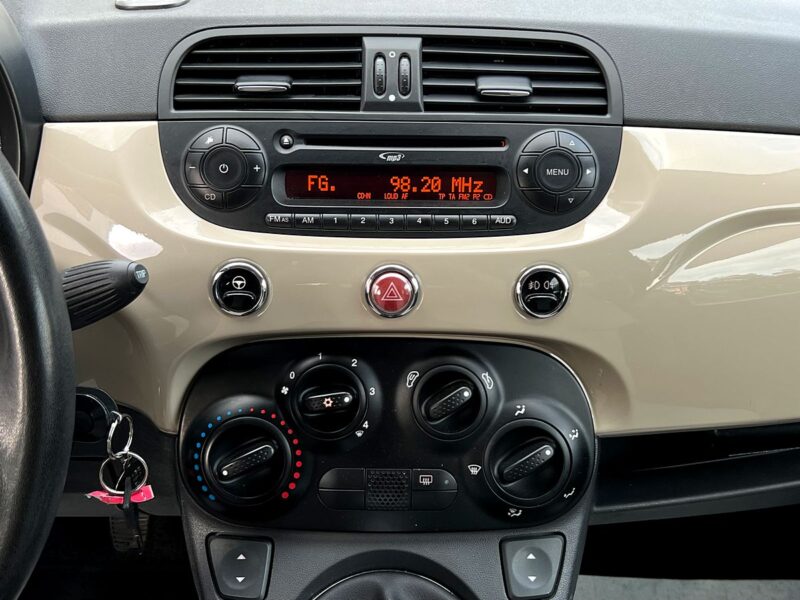 FIAT 500 C II CABRIOLET 1.2 69 Cv PACK SPORT - Garantie 6 Mois