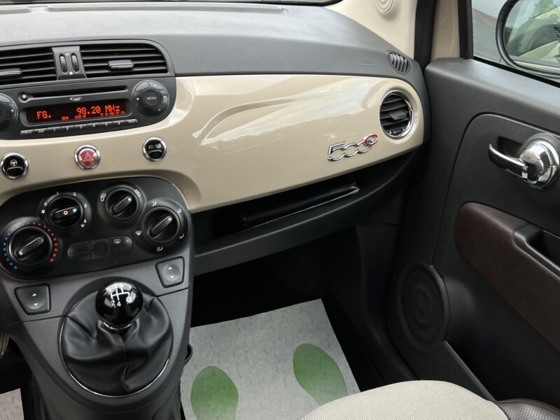 FIAT 500 C II CABRIOLET 1.2 69 Cv PACK SPORT - Garantie 6 Mois