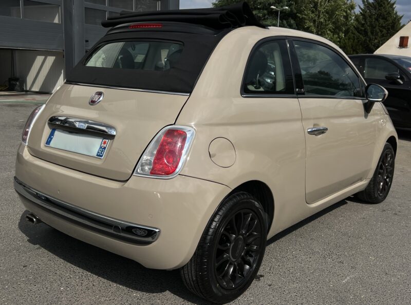 FIAT 500 C II CABRIOLET 1.2 69 Cv PACK SPORT - Garantie 6 Mois