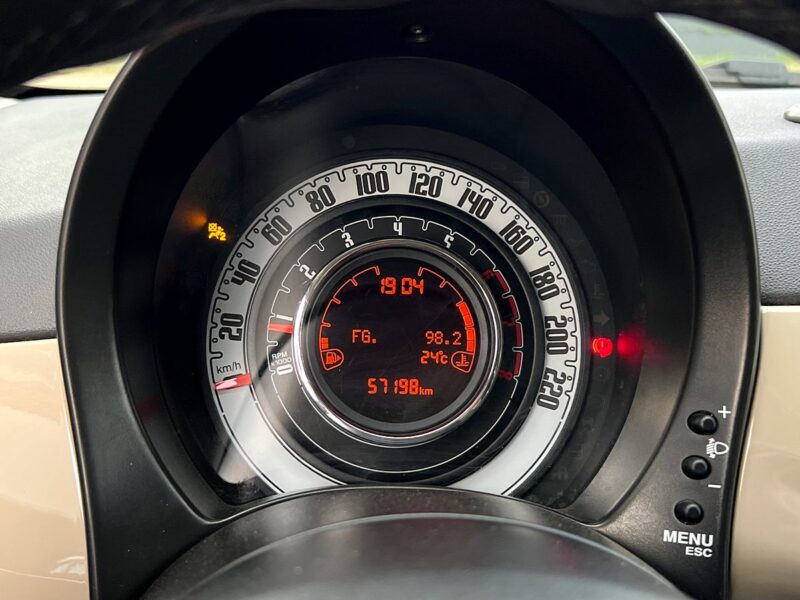 FIAT 500 C II CABRIOLET 1.2 69 Cv PACK SPORT - Garantie 6 Mois