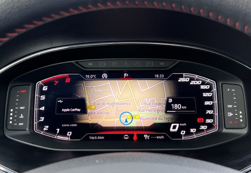 SEAT IBIZA V 5 FR SPORT 1.0 TSI 115 1ERE MAIN / TOIT OUVRANT ACC KEYLESS APPLE CARPLAY Garantie1an