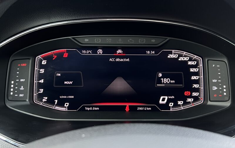 SEAT IBIZA V 5 FR SPORT 1.0 TSI 115 1ERE MAIN / TOIT OUVRANT ACC KEYLESS APPLE CARPLAY Garantie1an