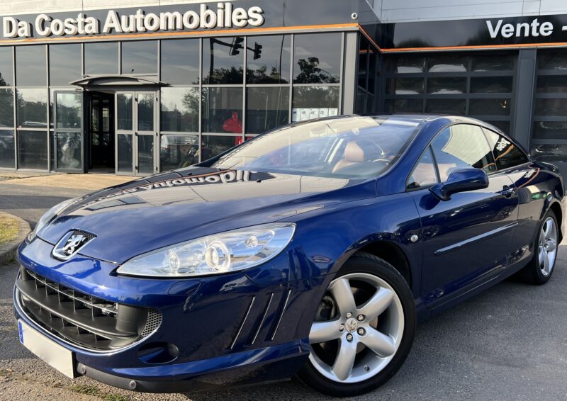 PEUGEOT 407 COUPE FELINE 2.7 V6 HDI 204 Cv 64 100 Kms / ORIGINE FRANCE CUIR BVA JBL - Garantie1an