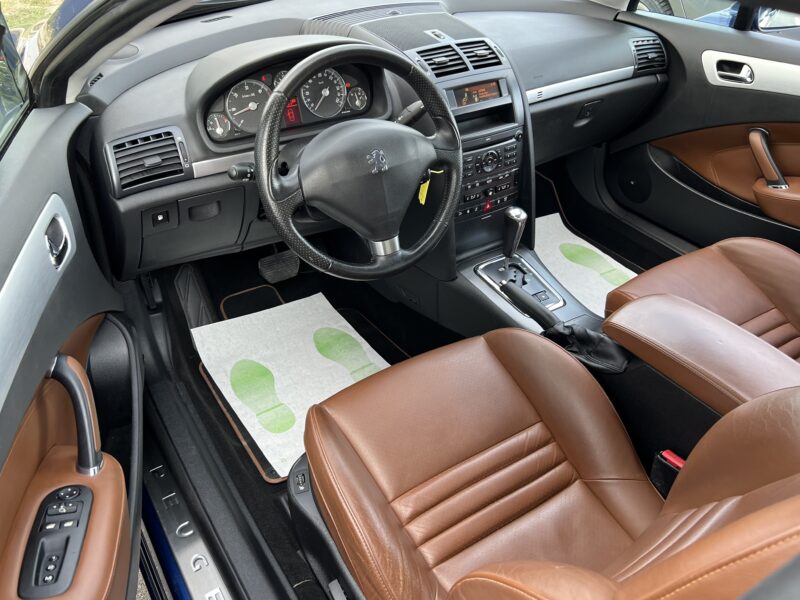 PEUGEOT 407 COUPE FELINE 2.7 V6 HDI 204 Cv 64 100 Kms / ORIGINE FRANCE CUIR BVA JBL - Garantie1an
