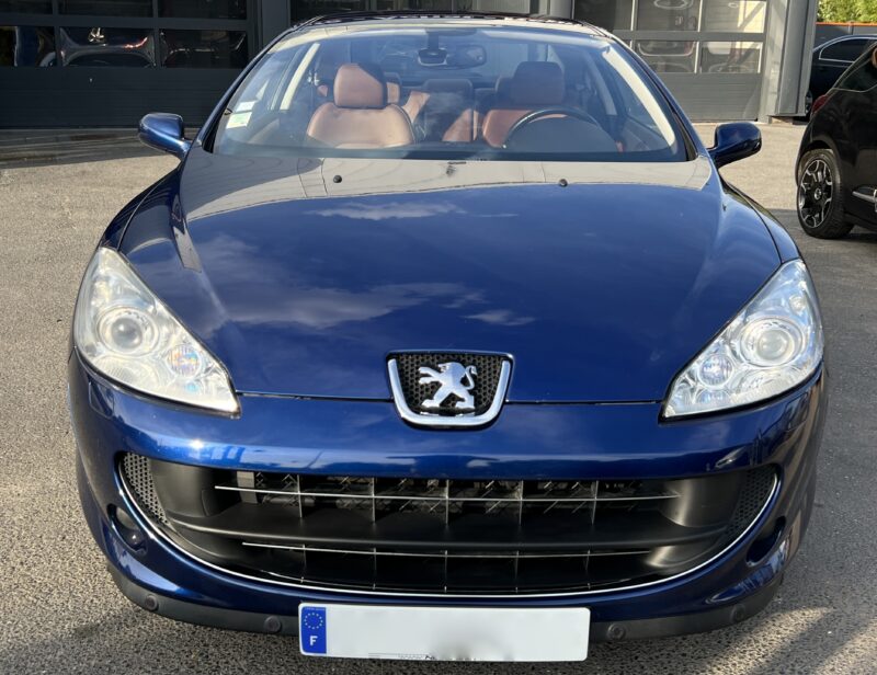 PEUGEOT 407 COUPE FELINE 2.7 V6 HDI 204 Cv 64 100 Kms / ORIGINE FRANCE CUIR BVA JBL - Garantie1an