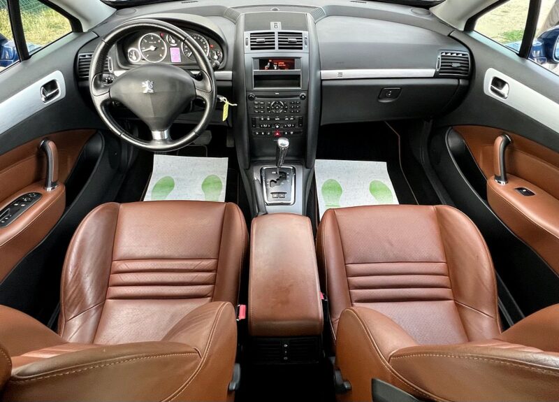 PEUGEOT 407 COUPE FELINE 2.7 V6 HDI 204 Cv 64 100 Kms / ORIGINE FRANCE CUIR BVA JBL - Garantie1an