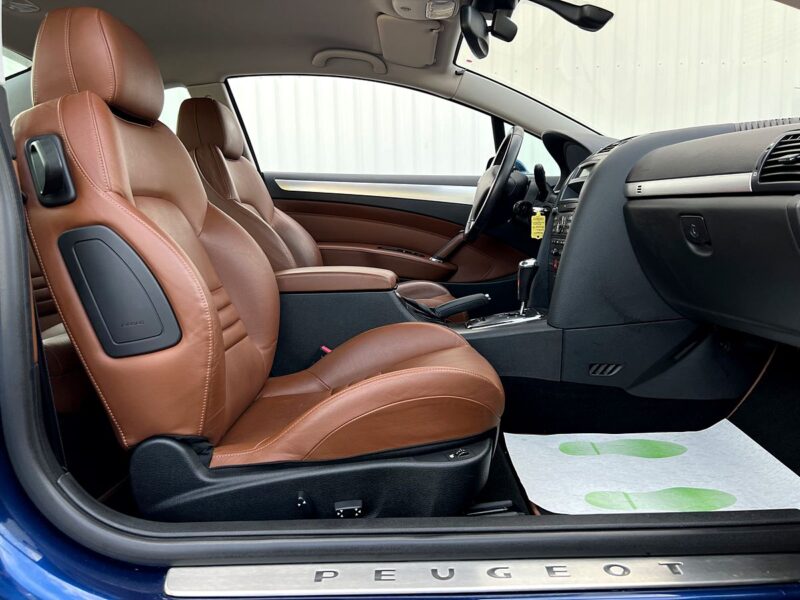 PEUGEOT 407 COUPE FELINE 2.7 V6 HDI 204 Cv 64 100 Kms / ORIGINE FRANCE CUIR BVA JBL - Garantie1an
